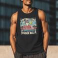 Softball Dad Like a Baseball Dad Gift Men Men Tank Top Softball Dad Like a Baseball Dad Gift Men Men Tank Top