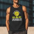Softball Dad Like A Baseball Dad Softball Father's Day Men Tank Top