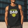 Softball Dad Just Like A Baseball Dad Player Men Tank Top