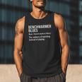 Sport Definition Baseball Soccer Benchwarmer Blues Men Tank Top