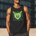 St Patrick Day Baseball Drip Ice Cream Boys Men Men Tank Top