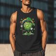 St Patricks Day Baseball Leprechaun Rainbow Green Baseball Men Tank Top St Patricks Day Baseball Leprechaun Rainbow Green Baseball Men Tank Top