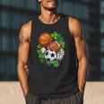 St Patricks Day Shamrock Basketball Baseball Football Soccer Men Tank Top St Patricks Day Shamrock Basketball Baseball Football Soccer Men Tank Top