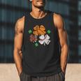 St Patricks Day Shamrock Basketball Baseball Men Boys Kids Men Tank Top