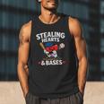 Stealing Hearts & Bases Valentine’s Day Baseball Love Men Tank Top Stealing Hearts & Bases Valentine’s Day Baseball Love Men Tank Top