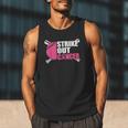 Strike Out Cancer Breast Cancer Awareness Baseball Warrior Men Tank Top Strike Out Cancer Breast Cancer Awareness Baseball Warrior Men Tank Top