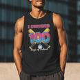 I Survived 100 Days Of School Baseball Cream Drip Boys Men Tank Top I Survived 100 Days Of School Baseball Cream Drip Boys Men Tank Top