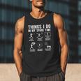 Things I Do In My Spare Time Baseball Lovers Kids Boys Men Tank Top Things I Do In My Spare Time Baseball Lovers Kids Boys Men Tank Top