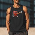 Valentine Baseball Heart Sport Valentines Day Men Boys Kids Men Tank Top