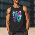 Vintage Baseball 76 Number Men Tank Top