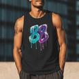 Vintage Baseball 88 Number Men Tank Top