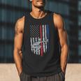 Vintage Baseball US Flag Tee Baseball Dad Player Coach Men Tank Top Vintage Baseball US Flag Tee Baseball Dad Player Coach Men Tank Top