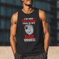 Vintage I'm Not Yelling This Is My Baseball Dad Voice Men Tank Top
