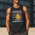 Vintage Softball Dad Like A Baseball Dad US Flag Fathers Day Men Tank Top Vintage Softball Dad Like A Baseball Dad US Flag Fathers Day Men Tank Top