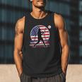 Women's Batter Patriotic American Flag Baseball Silks Men Tank Top Women's Batter Patriotic American Flag Baseball Silks Men Tank Top