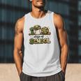 100 Days Of School Baseball Camo School Teacher Boy Men Tank Top 100 Days Of School Baseball Camo School Teacher Boy Men Tank Top