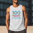 100 Days Of School Drip Ice Cream Baseball For Teacher Kids Premium Tri-Blend Men Tank Top 100 Days Of School Drip Ice Cream Baseball For Teacher Kids Premium Tri-Blend Men Tank Top