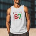 67 Baseball Christmas Candy Cane Snowflake Holiday Sports Men Tank Top 67 Baseball Christmas Candy Cane Snowflake Holiday Sports Men Tank Top