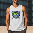 Awesome 67 Baseball Drip Effect Baseball 6-7 Meme Graphic Premium Tri-Blend Men Tank Top Awesome 67 Baseball Drip Effect Baseball 6-7 Meme Graphic Premium Tri-Blend Men Tank Top