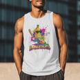 Baseball Banana Splatter Sports Kids Teens Premium Tri-Blend Men Tank Top Baseball Banana Splatter Sports Kids Teens Premium Tri-Blend Men Tank Top