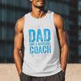 Baseball Dad Coach Father's Day Raglan Baseball Tee Men Tank Top