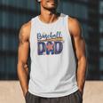 Baseball Dad Game Day Fathers Day Men Tank Top Baseball Dad Game Day Fathers Day Men Tank Top