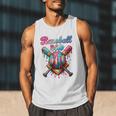 Baseball Dad Game Day Vibes Ice Cream Drip Baseball Daddy Men Tank Top Baseball Dad Game Day Vibes Ice Cream Drip Baseball Daddy Men Tank Top