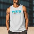Baseball Dad Ice Cream Drip Happy Fathers Day Premium Men Tank Top Baseball Dad Ice Cream Drip Happy Fathers Day Premium Men Tank Top