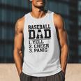 Baseball Dad Parent Of Player Family Sports Fan Lover Men Tank Top