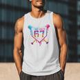 Baseball Drip I Was 6 Now I'm 7 67 Meme 7th Birthday Men Tank Top Baseball Drip I Was 6 Now I'm 7 67 Meme 7th Birthday Men Tank Top