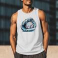 Baseball Drip Ice Cream Sprinkles Baseball Glove Premium Tri-Blend Men Tank Top Baseball Drip Ice Cream Sprinkles Baseball Glove Premium Tri-Blend Men Tank Top