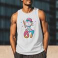 Baseball Drip Number 67 Six Seven Meme Ice Cream Dripping Men Tank Top