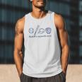 Baseball Is My Favorite Season Sports Minimalist Line Art Men Tank Top