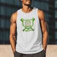 Baseball Icecream St Patrick's Day Lucky Charm Shamrock Drip Men Tank Top Baseball Icecream St Patrick's Day Lucky Charm Shamrock Drip Men Tank Top