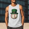 Baseball Leprechaun Hat Saint Patrick Retro Men Tank Top Baseball Leprechaun Hat Saint Patrick Retro Men Tank Top