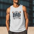 Best Dad Ever Father's Day Sports Papa Baseball Daddy Men Tank Top Best Dad Ever Father's Day Sports Papa Baseball Daddy Men Tank Top