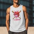 Boys Valentine Day Baseball Helmet Drip Ice-Cream Youth Kids Men Tank Top Boys Valentine Day Baseball Helmet Drip Ice-Cream Youth Kids Men Tank Top