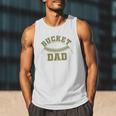 Bucket Dad Softball Dad Baseball Player Dad Men Tank Top