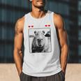 Capybara Love Valentines Day Cute Animal Hearts Raglan Baseball Tee Men Tank Top