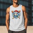 Christmas Baseball Drip For Boys Kids Ice Cream Drip Men Tank Top Christmas Baseball Drip For Boys Kids Ice Cream Drip Men Tank Top