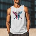 Cool Baseball Ice Cream Dripping Baseball Dad Baseball Lover Premium Men Tank Top Cool Baseball Ice Cream Dripping Baseball Dad Baseball Lover Premium Men Tank Top