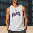 Dad Daddy Of The Rookie Baseball Men Tank Top