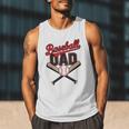 Father's Day Baseball Dad Daddy Vintage Game Day Boys Kids Men Tank Top Father's Day Baseball Dad Daddy Vintage Game Day Boys Kids Men Tank Top