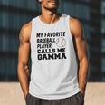 My Favorite Baseball Player Calls Me Gamma Men Tank Top My Favorite Baseball Player Calls Me Gamma Men Tank Top