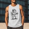 Frog Basketbal Men Women Grumpy Frog Playing Baseball Men Tank Top Frog Basketbal Men Women Grumpy Frog Playing Baseball Men Tank Top