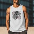 Game Day Baseball Retro Checkered Baseball Men Tank Top Game Day Baseball Retro Checkered Baseball Men Tank Top