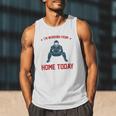 I'm Working From Home Today Baseball Lover Men Women Men Tank Top