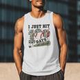 Kids I Just Hit 100 Days Boys 100 Days Of School Baseball Kids Men Tank Top