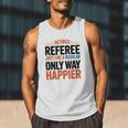 Retired Basketball Referee For Baseball Refs Men Tank Top