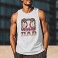 Retro Baseball Dad Leopard Proud Ball Dad Men Tank Top Retro Baseball Dad Leopard Proud Ball Dad Men Tank Top